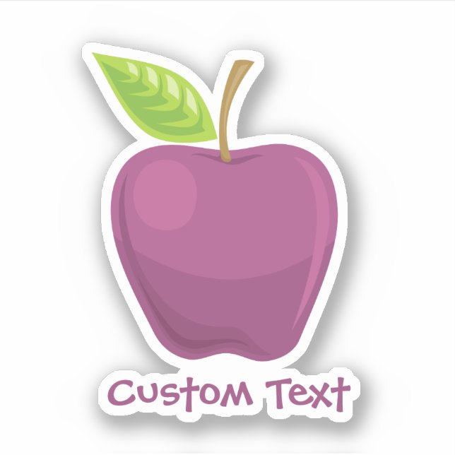 ÄppelLila Klistermärken (Framsida)