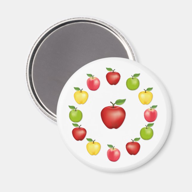 Äppelmagnet Magnet (Front/Back)