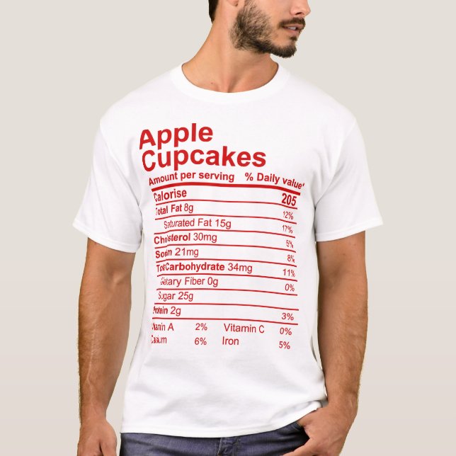 ÄppelMuffinsar T Shirt (Framsida)