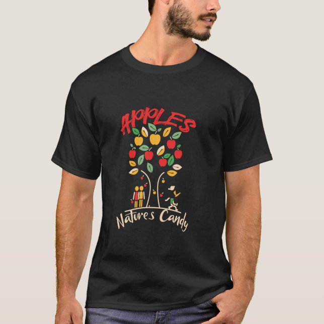 Äppelnaturer Kandy T Shirt (Framsida)
