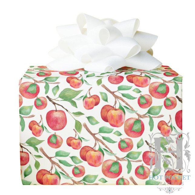 Äppelpappersinslagning Presentpapper (Skapare uppladdad)