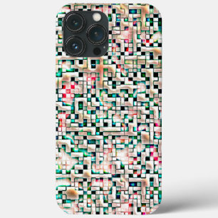 Äppelplattor i texturerad obearbetad stil, mosaikk