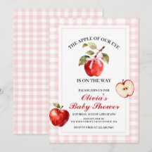 Äppelrosa rosett Priddy Coquette baby shower