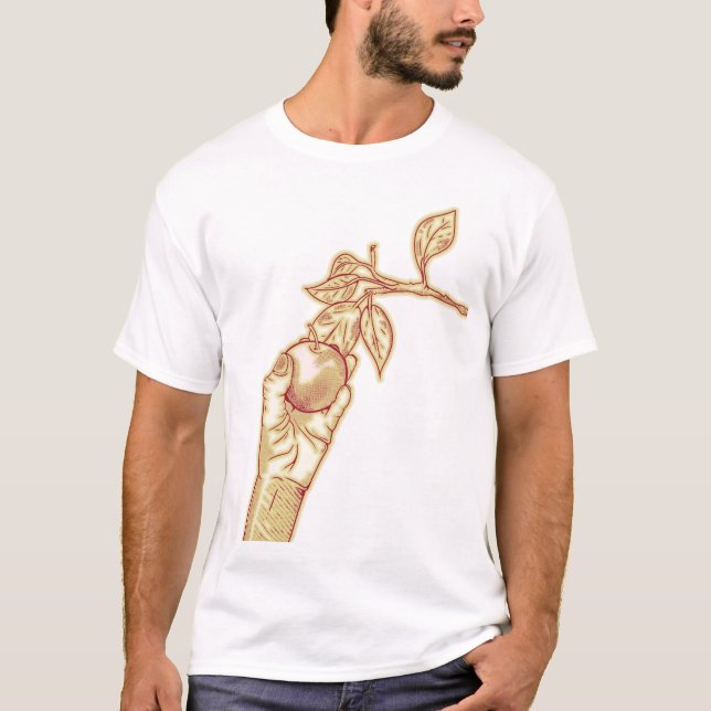 Äppelskörd T Shirt (Framsida)