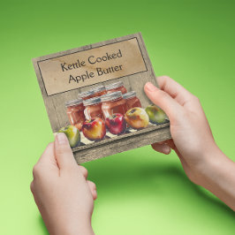 Äppelsmör, anpassade