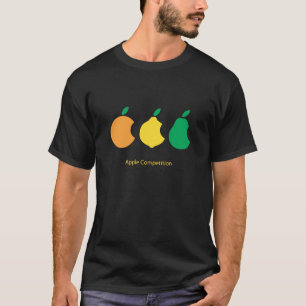 äppeltävlingsskjorta tee shirt