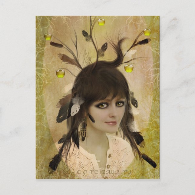 Äppeltjuv Vykort (Framsida)