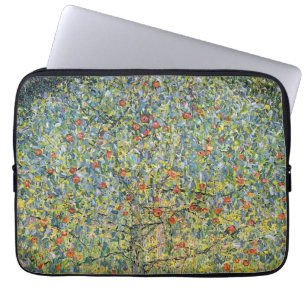 Äppelträd av Gustav Klimt, Vintage Art Nouveau Laptop Sleeve