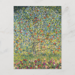 Äppelträd av Gustav Klimt, Vintage Art Nouveau Vykort