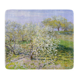 Äppelträd i blom (av Claude Monet)