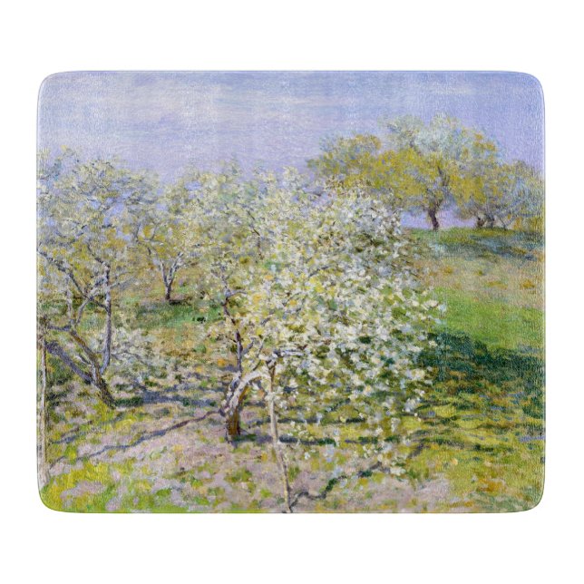 Äppelträd i blom (av Claude Monet) (Framsidan)