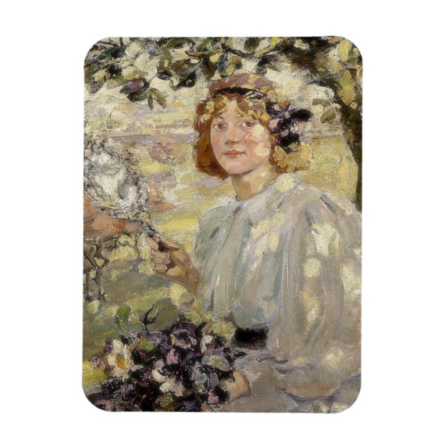 Äppelträdet (av Bessie MacNicol) Magnet (Vertikal)