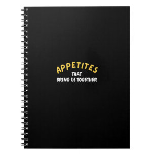 Appetit som förenar oss anteckningsbok