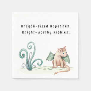 Appetiter av drakstorlek, Knight-värdiga nibbles! Pappersservett
