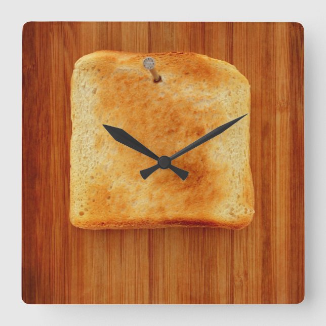 Appetitliche Küchenwanduhr Fyrkantig Klocka (Framsida)