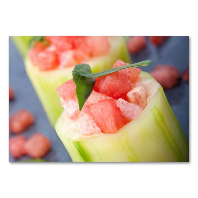 Appetizer Bordsnummer (Baksidan)