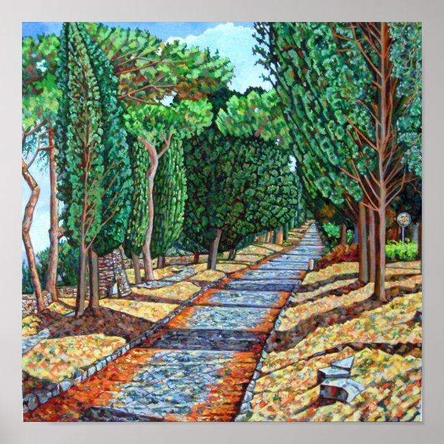 Appia Antica Poster (Framsidan)