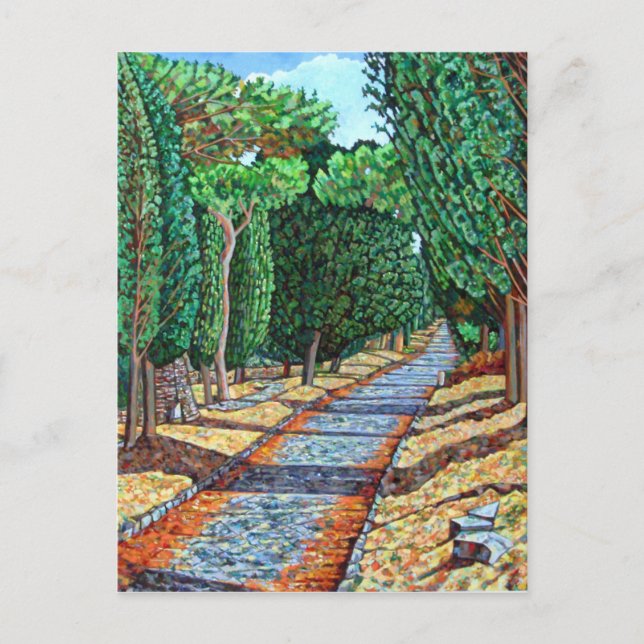 Appia Antica Vykort (Framsida)