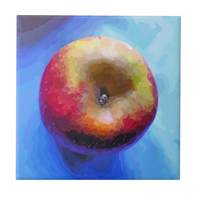 ÄPPLA KAKELPLATTA (Framsidan)