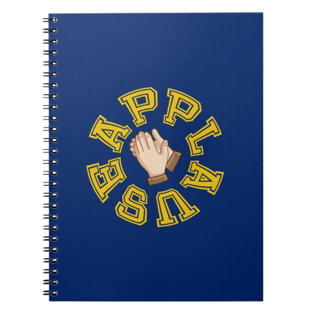 Applåder Anteckningsbok (Framsidan)