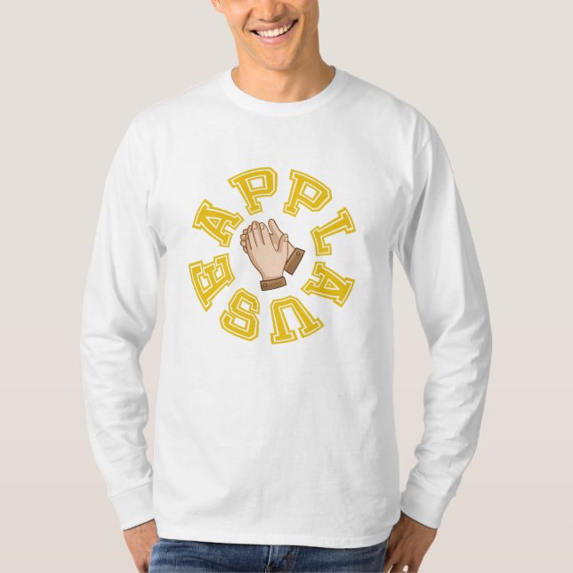 Applåder T Shirt (Framsida)