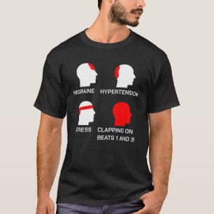 Applådera på takt 1 & gåva för Sarcasm för T Shirt