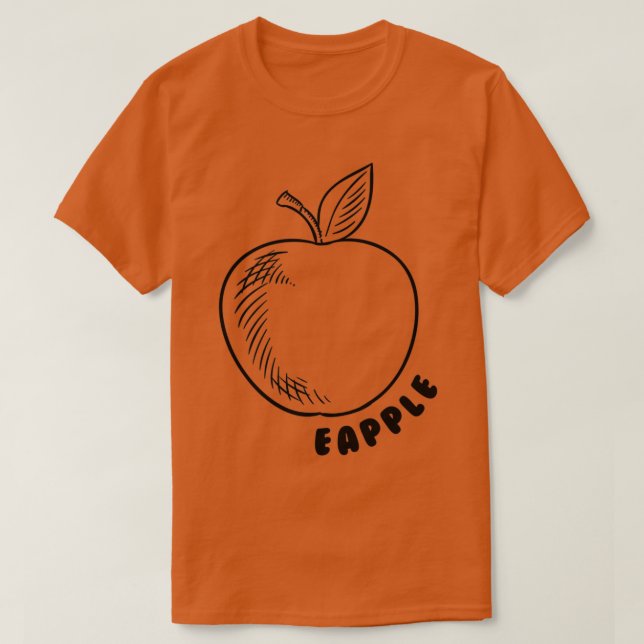äpple 26 t shirt (Design framsida)
