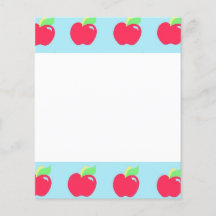 Apple 4,5 tum x 5,6 tum Flyer