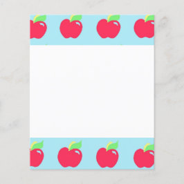 Apple 4,5 tum x 5,6 tum Flyer