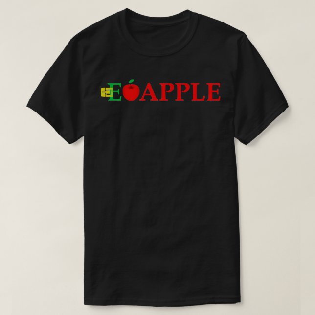 Äpple 69 t shirt (Design framsida)