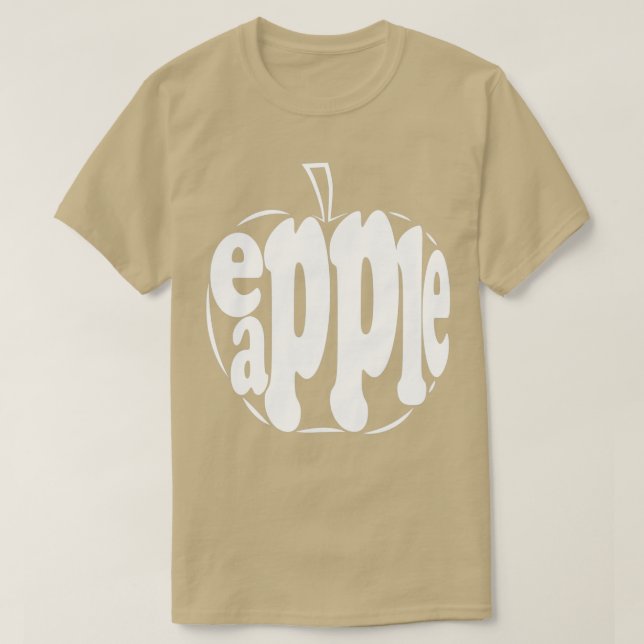 äpple 70 t shirt (Design framsida)