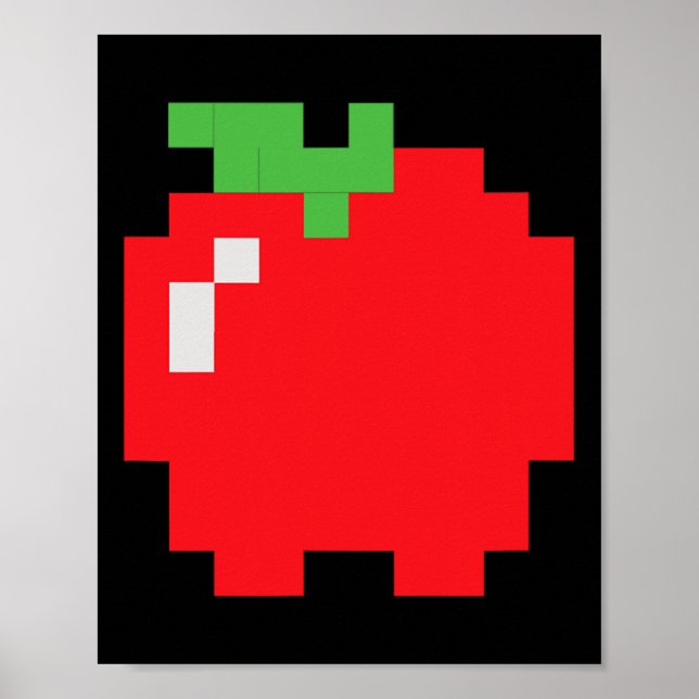 Apple 80s Video Game Halloween Group Costume Poster (Framsidan)