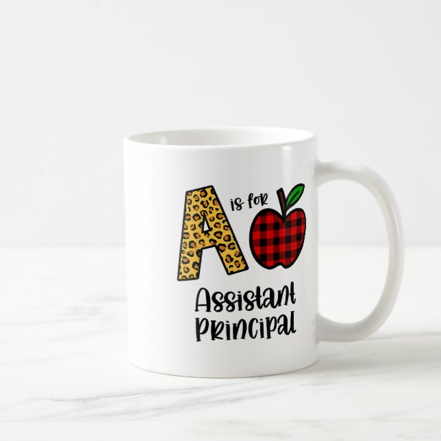 Apple A är avsett för grundskolans grundskola Kaffemugg (Höger)