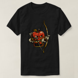 Apple Archer — Roligt Frukt Japansk Bågskytt Vinta T Shirt