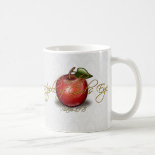 Apple av gud öga, kristen kaffemugg