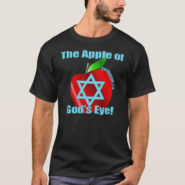 Apple av gud öga tee shirt (Framsida)
