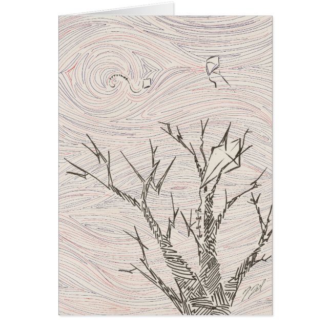 Apple av hans öga hälsningskort (Framsidan)