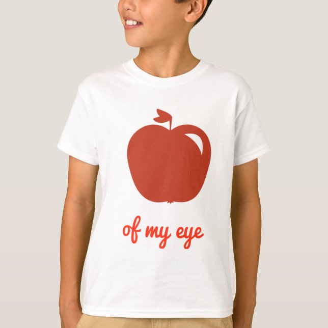 Apple av min ögamerchandise t-shirt (Framsida)
