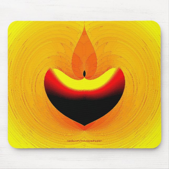 Apple av mitt öga Mousepad Musmatta (Framsidan)