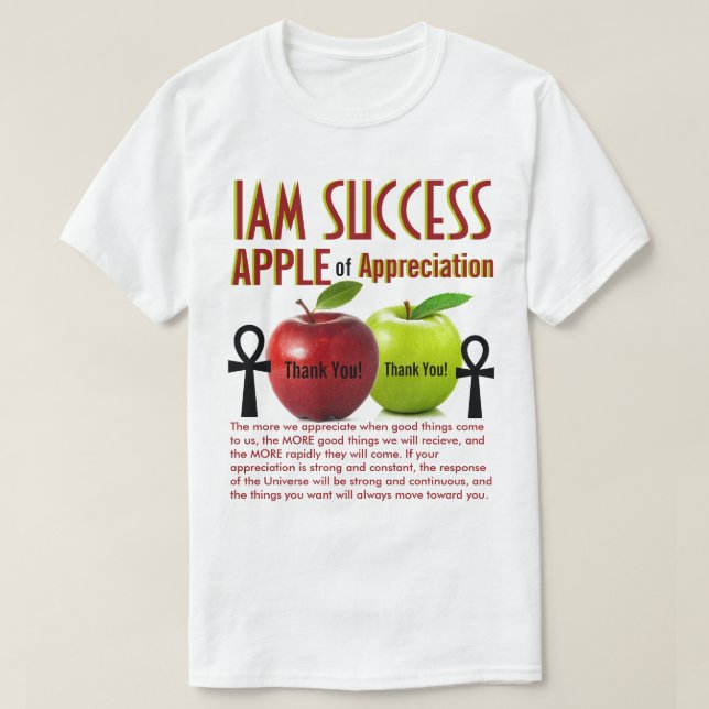 APPLE av UPPKÄNNANDE T Shirt (Design framsida)