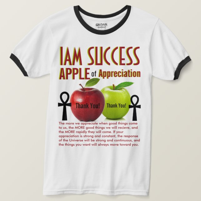 APPLE av UPPKÄNNANDE T Shirt (Design framsida)