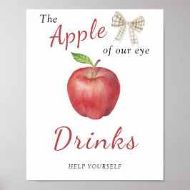 Apple babydusch - DRINKS Poster