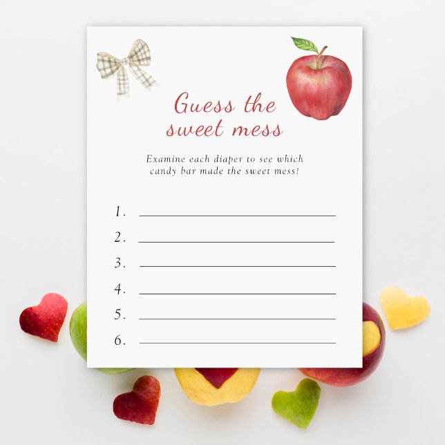 Apple babydusch - Gissa  (Skapare uppladdad)