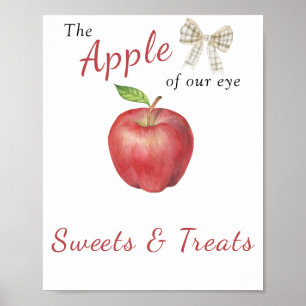 Apple babydusch - Söder och behandlingar Poster