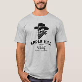 Apple Backe Gang Bucks County,Western,Roligt,Enkel T Shirt