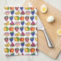 Apple Banana Lemon Lime Grapes Berry Fruit Salad