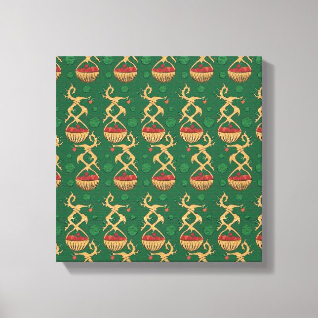 Äpple Basket IV Canvastryck (Framsida)