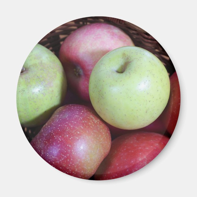 Apple Basket Magnet (Framsidan)