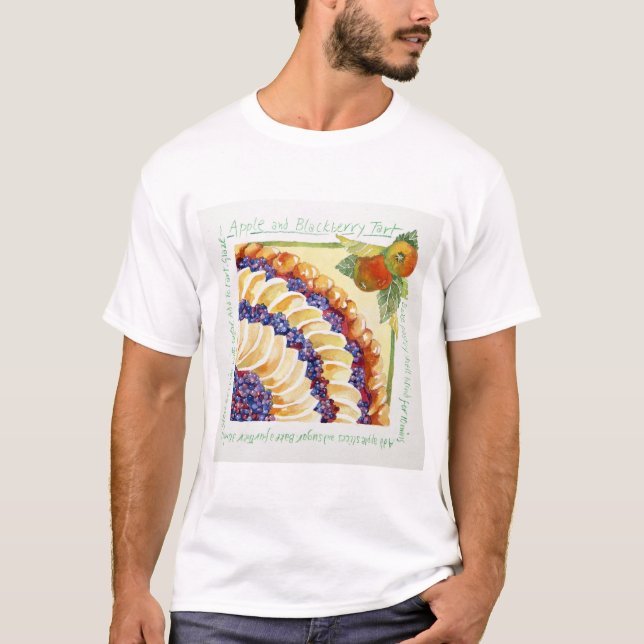Apple björnbär syrlig 2014 tee shirt (Framsida)