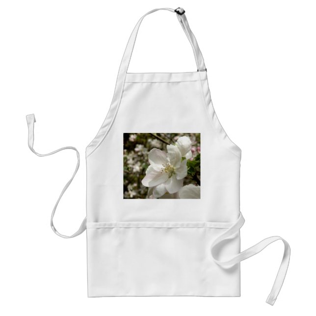 Apple Blommar Apron Förkläde (Framsidan)
